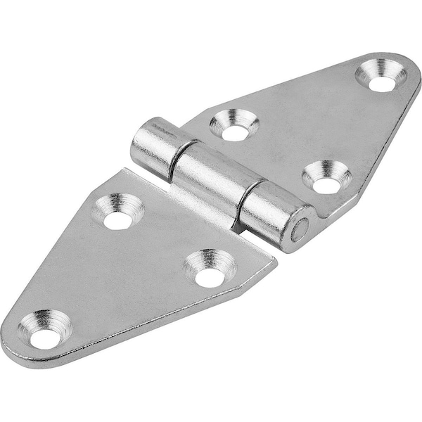 Hinge Maintenance-Free Form:A 140X50, Steel Galvanized, A1=39, A2=39, A3=70, A4=70